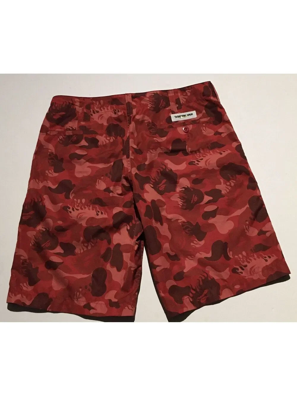 Bape Fire Camo Shorts